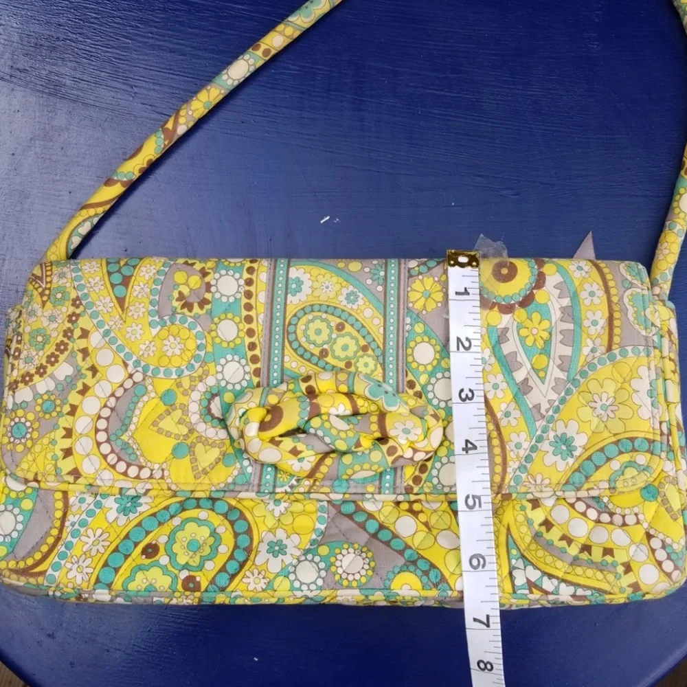 Vera Bradley Knot Just Lemon Parfait Clutch